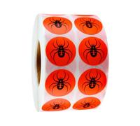 1000Pcs 1-Inch Adhesive Labels, Aiming Target Training Supplies Stickers, Fluorescent Color, Precision Practice Paper, Indoor and Outdoor Universal Patches Per L'allenamento Al Tiro(Pattern1)