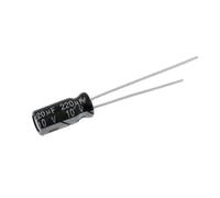 1000PCS 220UF 10V 10V220UF Aluminum Capacitor Electrolytic Capacitor 5 * 11MM ICXLPMC