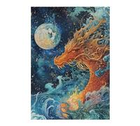1000pcs(38x26cm) Puzzle Per Adolescenti Celestial Dragons Gaze Puzzle Per Adolescenti Giocattoli Fai Da Te Regalo Di Compleanno Regali Unici Per Compleanno E Natale 1000pcs(38x26cm)