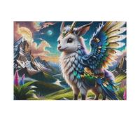 1000pcs(38x26cm) Puzzle Per Adolescenti Fantasy Mythical Creature Artwork Puzzle Per Adulti Giochi Divertenti Vacanza A Casa Passatempo Sfida Da Completare 1000pcs(38x26cm)