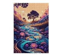 1000pcs(38x26cm) Puzzle Per Adolescenti Puzzle Enchanted River Fantasy Puzzle Per Adulti Giochi Rilassanti Migliora La Memoria Regali Unici Per Compleanni E Regali 1000pcs(38x26cm)