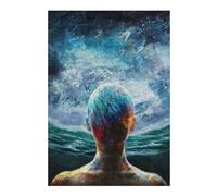 1000pcs(38x26cm) Puzzle Per Adolescenti Puzzle Troubled Waters Puzzle Per Adulti Giocattoli Fai Da Te Regali Per Donne È Ideale Come Regalo 1000pcs(38x26cm)