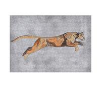 1000pcs(38x26cm) Puzzle Per Adulti Puma Puzzle Per Adulti Gioco Rompicapo Regalo Per Donne Interazione Genitore-figlio 1000pcs(38x26cm)