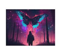 1000pcs(52x38cm) Puzzle Just A Walk In The Forest Puzzle Per Adulti Gioco Pratico Corsa Di Velocità Regali Unici Per Compleanno E Natale 1000pcs(52x38cm)