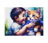1000pcs(52x38cm) Puzzle Per Adolescenti Baby's First Cat Adventure Puzzle Per Adulti Gioco Rompicapo Analisi E Logica Difficile E Sfida 1000pcs(52x38cm)