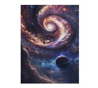 1000pcs(52x38cm) Puzzle Per Adolescenti Cosmic Spiral Galaxy-2 Puzzle Per Adulti Gioco Pratico Decorazione Perfetta Difficile Da Completare 1000pcs(52x38cm)