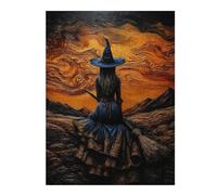 1000pcs(52x38cm) Puzzle Per Adolescenti Enchanted Witch's Journey Puzzle Per Adolescenti Giochi Rilassanti Decorazione Perfetta Regali Antistress 1000pcs(52x38cm)