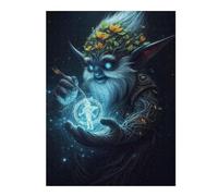 1000pcs(52x38cm) Puzzle Per Adolescenti Fantasy Wizard Holding Magic Circle Puzzle Per Adolescenti Giochi Rilassanti Decorazione Perfetta Regali Antistress 1000pcs(52x38cm)