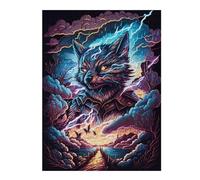 1000pcs(52x38cm) Puzzle Per Adolescenti Thundering Wolf Armor Puzzle Per Adulti Giocattoli Antistress Vacanze A Casa Regali Per Ammazzare Il Tempo Per Amici E Familiari 1000pcs(52x38cm)