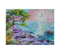 1000pcs(52x38cm) Puzzle Per Adolescenti Tree by The Sea Puzzle Per Adulti Gioco Rompicapo Analisi E Logica Difficile E Sfida 1000pcs(52x38cm)
