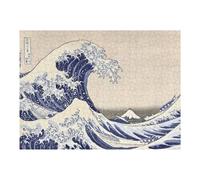 1000pcs(52x38cm) Puzzle Per Adolescenti Vintage Japanese Wave Puzzle Per Adolescenti Gioco Rompicapo Regalo Di Compleanno Attività Divertenti A Casa 1000pcs(52x38cm)