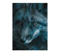 1000pcs(52x38cm) Puzzle Per Adolescenti Wolf in Space Mystical Night Puzzle Per Adulti Gioco Per Famiglie Decorazione Per La Casa Attività Divertenti A Casa 1000pcs(52x38cm)