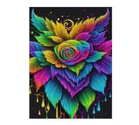 1000pcs(52x38cm) Puzzle Per Adulti E Adolescenti Enchanted Rose Garden Puzzle Per Adulti Gioco Per Famiglie Regalo Di Compleanno Difficile E Sfida 1000pcs(52x38cm)