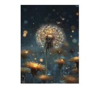 1000pcs(52x38cm) Puzzle Per Adulti Glowing Dandelion Magic Puzzle Per Adolescenti Giochi Rilassanti Antistress Interazione Genitore-figlio 1000pcs(52x38cm)