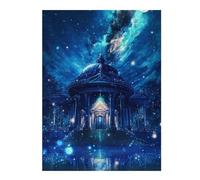 1000pcs(52x38cm) Puzzle Per Adulti Magical Night Sky Temple Puzzle Per Adolescenti Giochi Rilassanti Vacanze in Casa Regali Per Passare Il Tempo Per Amici E Familiari 1000pcs(52x38cm)