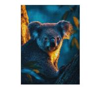 1000pcs(52x38cm) Puzzles Für Erwachsene, Puzzle Koala in Tree at Sunset Puzzle Für Erwachsene, Hands-on-Spiel, Wandkunst, Spaß Für Zuhause, Aktivitäten, 1000pcs(52x38cm)