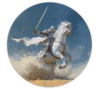 1000pcs (67.5x67.5cm) Capo della cavalleria Jigsaw,Medievale Fantasy Art Puzzle Fai Da Te Per Adulti E Folla Dai 14 Anni in Su