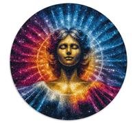 1000pcs (67.5x67.5cm) Puzzle Impossibili Simboli Zodiacali e Pianeti Mappa stellare circolare Decorazione Per La Casa. Rilassamento E Intelligence Per Adulti