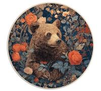 1000pcs (67.5x67.5cm) Puzzle, Puzzle Per Adolescenti Adulti Giovane orso bruno