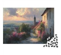 1000pcs (75x50cm) Puzzle Impossibili Pittoresco villaggio ungherese Decorazione Per La Casa. Rilassamento E Intelligence Per Adulti