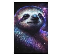 1000pcs(75x50cm) Puzzle Per Adolescenti Cosmic Sloth Art Print-1 Puzzle Gioco Rompicapo Decorazione Da Parete Regali Unici Per Compleanno E Natale 1000pcs(75x50cm)