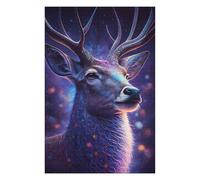 1000pcs(75x50cm) Puzzle Per Adolescenti Galactic Deer Portrait-9 Puzzle Gioco Rompicapo Decorazione Da Parete Regali Unici Per Compleanno E Natale 1000pcs(75x50cm)