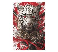 1000pcs(75x50cm) Puzzle Per Adolescenti Leopard Power Art Print Puzzle Per Adulti Gioco Rompicapo Ma Divertente E Umoristico Per Compleanno, Natale 1000pcs(75x50cm)