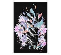 1000pcs(75x50cm) Puzzle Per Adolescenti Puzzle Beautiful Colorful Flowers Puzzle Per Adulti Gioco Per Famiglie Taglio Di Precisione Per Compleanno, Natale 1000pcs(75x50cm)