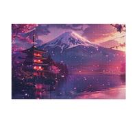 1000pcs(75x50cm) Puzzle Per Adolescenti Puzzle Japanese Castle Landscape Puzzle Per Adulti Gioco Per Famiglie Taglio Di Precisione Per Compleanno, Natale 1000pcs(75x50cm)