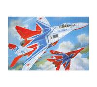1000pcs(75x50cm) Puzzle Per Adolescenti Puzzle Mikoyan MiG29 Jet War Puzzle Giochi Divertenti Decorazione Murale Regali Unici Per Compleanni 1000pcs(75x50cm)