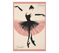 1000pcs(75x50cm) Puzzle Per Adolescenti Puzzle Paris Ballet Dancer Puzzle Fai Da Te Giocattoli Per Il Divertimento in Famiglia Regali Unici Per Compleanno E Natale 1000pcs(75x50cm)