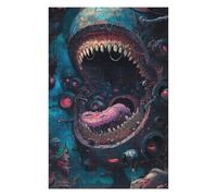 1000pcs(75x50cm) Puzzle Per Adolescenti Puzzle Sci-Fi Alien Spaceship Encounter Puzzle Per Adulti Giochi Rilassanti Taglio Di Precisione Regali Di Compleanno E Unici 1000pcs(75x50cm)