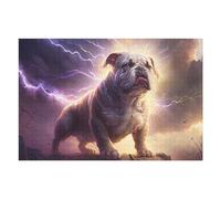 1000pcs(75x50cm) Puzzle Per Adolescenti Thundering Bulldog Majesty -2 Puzzle Per Adulti Giochi Divertenti Vacanza A Casa Passatempo Sfida Da Completare 1000pcs(75x50cm)