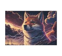 1000pcs(75x50cm) Puzzle Per Adolescenti Thundering Canine Majesty -27 Puzzle Per Adulti Giochi Divertenti Vacanza A Casa Passatempo Sfida Da Completare 1000pcs(75x50cm)