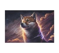 1000pcs(75x50cm) Puzzle Per Adolescenti Thundering Canine Majesty-34 Puzzle Per Adolescenti Gioco Rompicapo Regalo Di Compleanno Attività Divertenti A Casa 1000pcs(75x50cm)