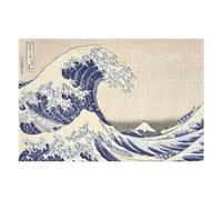 1000pcs(75x50cm) Puzzle Per Adolescenti Vintage Japanese Wave Puzzle Giocattolo Decorazione Da Parete Analisi E Logica Divertimento Attività A Casa, 1000pcs(75x50cm)