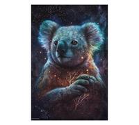 1000pcs(75x50cm) Puzzle Per Adulti Cosmic Koala Celestial Tree Hugger Puzzle Per Adulti Gioco Pratico Vacanza A Casa Passatempo Sfida Educativa 1000pcs(75x50cm)