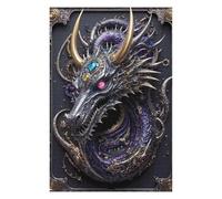 1000pcs(75x50cm) Puzzle Per Adulti E Adolescenti Steampunk Guardian Dragon Puzzle Per Adulti Gioco Per Famiglie Regalo Di Compleanno Difficile E Sfida 1000pcs(75x50cm)