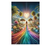 1000pcs(75x50cm) Puzzle Per Adulti E Adolescenti Sun Guides Your Heart Puzzle Per Adulti Gioco Per Famiglie Regalo Di Compleanno Difficile E Sfida 1000pcs(75x50cm)