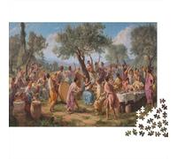 1000pcs (75x50cm) Puzzle Per Adulti Festa dionisiaca nell'antica Grecia, con musica e danza Donna Uomo Tavola Di Legno Ad Incastro Di Precisione