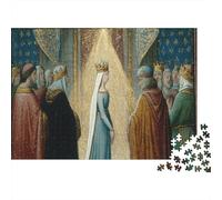 1000pcs (75x50cm) Puzzle Per Adulti Illustrazioni di manoscritti medievali - Palazzo Donna Uomo Tavola Di Legno Ad Incastro Di Precisione