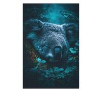 1000pcs(75x50cm) Puzzle Per Adulti Sleeping Koala in Amazon Rainforest Puzzle Per Adolescenti Giochi Rilassanti Antistress Interazione Genitore-figlio 1000pcs(75x50cm)