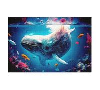 1000pcs(75x50cm) Puzzle Per Adulti Whale Puzzle Per Adulti Gioco Rompicapo Sfida Difficile Difficile E Sfida 1000pcs(75x50cm)