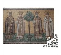1000pcs (75x50cm) Puzzle, Puzzle Per Adolescenti Adulti 12th-century Byzantine Mosaic