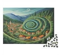 1000pcs (75x50cm) Puzzle, Puzzle Per Adolescenti Adulti In cerchio