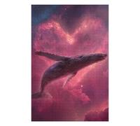 1000pcs(75x50cm) Puzzles Für Erwachsene Whale in Space Nebula-3 Denkspiel Für Erwachsene - Wanddeko - Einzigartige Geschenke Für Geburtstag Und Weihnachten 1000pcs(75x50cm)