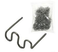 1000pcs Acciaio Inox 0.8mm Onda Hot Staples Progettato per Hot Stapler Tools in Plastica Saldatura Paraurti Riparazione Flussi di Lavoro