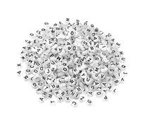 1000Pcs Acrilico Alfabeto Perline per Fai da Te Bracciali Gioielli Creazione