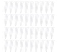 1000pcs da 1,5 ml di prove di test in plastica Vial Clear Esempio di stoccaggio