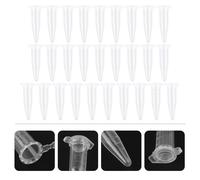 1000pcs da 1,5 ml di prove di test in plastica Vial Clear Esempio di stoccaggio